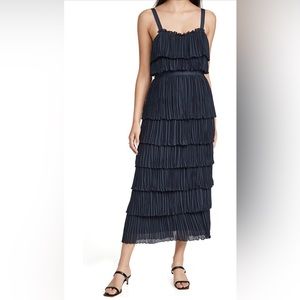 CINQ A SEPT Midi Dress in Indigo - 00/XS